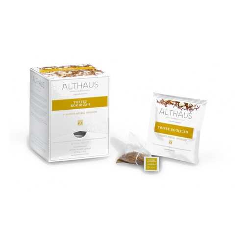 Чай травяной в пирамидках Althaus Toffee Rooibush Тоффи Ройбуш 15*2.75 г в Несте Ойл