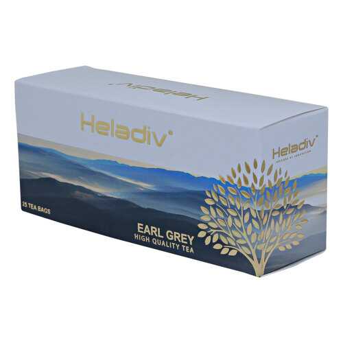 Чай в пакетиках Heladiv earl grey 25 пакетов в Несте Ойл
