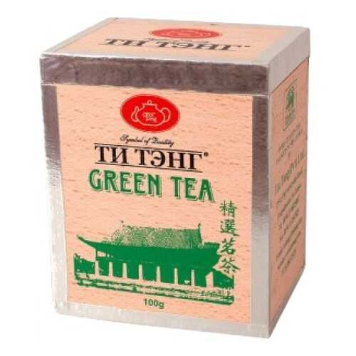 Чай весовой зеленый Ти Тэнг green tea в деревянном ящичке 100 г в Несте Ойл