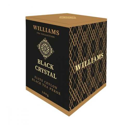Чай Williams Black Crystal черный цейлонский Pekoe 100 г в Несте Ойл