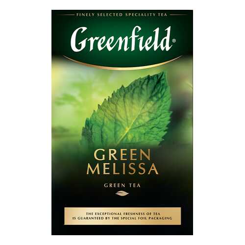 Чай зеленый листовой Greenfield Green Melissa 85 г в Несте Ойл