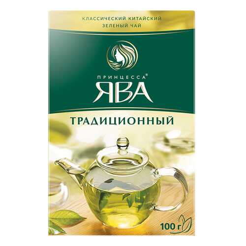 Чай зеленый листовой Принцесса Ява Традиционный 100 г в Несте Ойл
