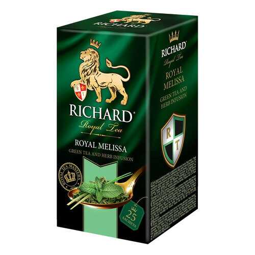 Чай зеленый Richard Royal Melissa 25 пак в Несте Ойл