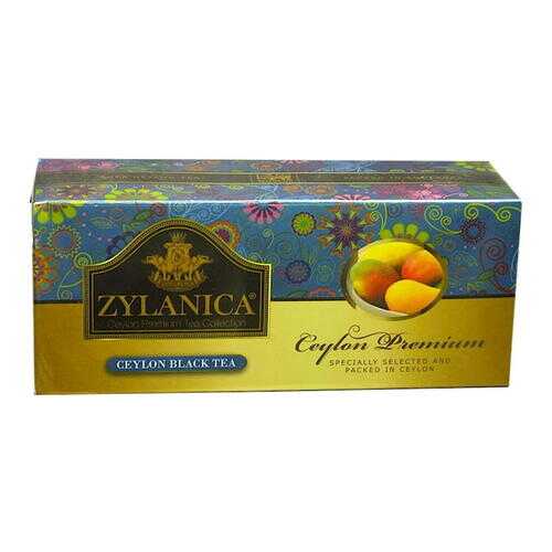 Чай Zylanica Ceylon Premium черный байховый с манго 25 пакетиков в Несте Ойл
