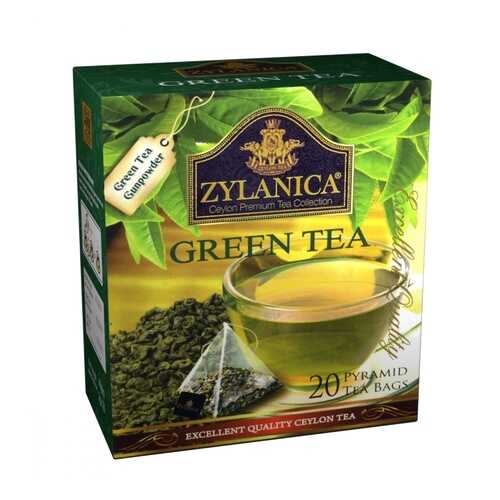Чай Zylanica Green tea зеленый 20 пирамидок в Несте Ойл