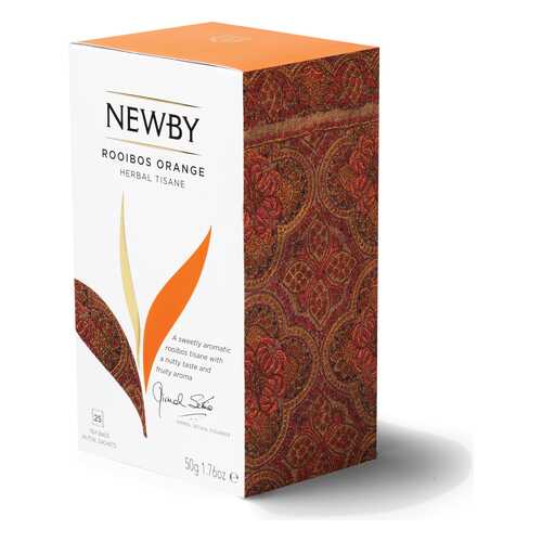 Чайный напиток NEWBY Ройбос Апельсин 25*2 50г в Несте Ойл