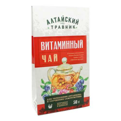 Фиточай Green Side алтайский травник витаминный 50 г в Несте Ойл