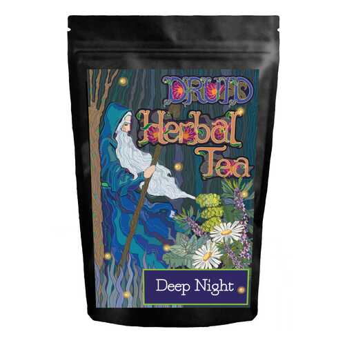 Травяной успокаивающий чай антистресс с мелиссой и хмелем Deep Night 100 гр.Druid в Несте Ойл