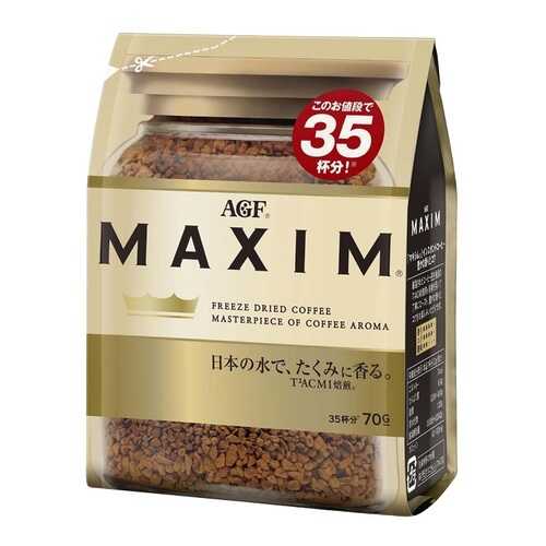 Кофе AGF Maxim растворимый gold blend 70 г в Несте Ойл