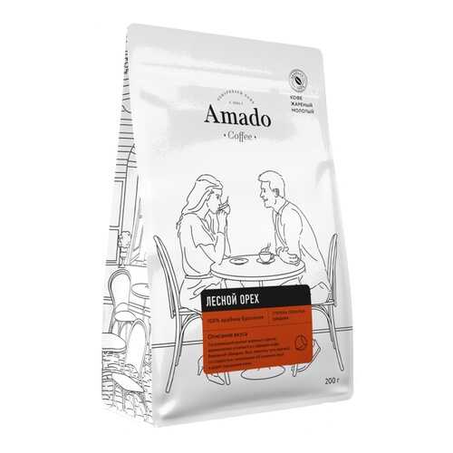 Кофе Amado Лесной орех, ароматизированный молотый, 200 гр в Несте Ойл