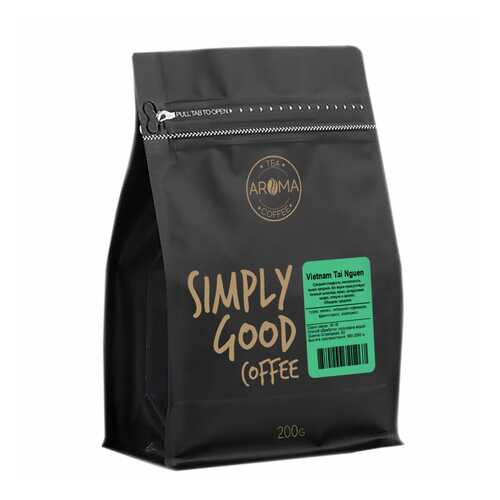 Кофе Aroma Vietnam Tai Nguen, арабика в зёрнах, 200 гр в Несте Ойл