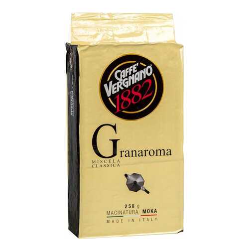 Кофе Caffe Vergnano granaroma жареный молотый 250 г в Несте Ойл