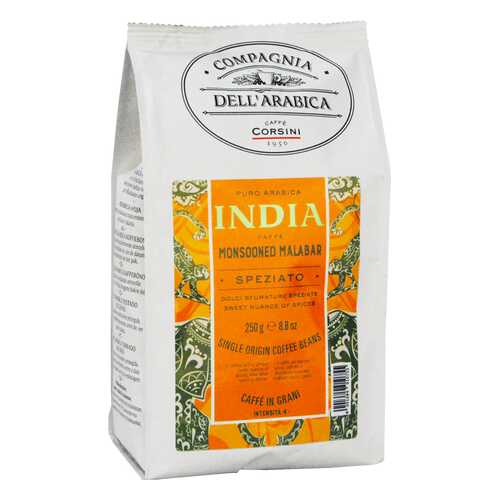 Кофе Compagnia DellArabica India Monsooned Malabar в зёрнах 250 г в Несте Ойл
