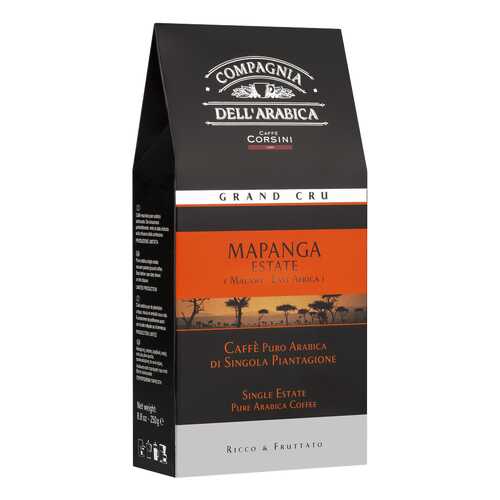 Кофе Compagnia DellArabica Mapanga Estate молотый 250 г в Несте Ойл