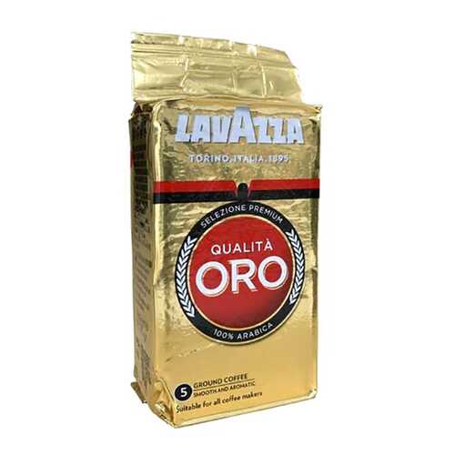 Кофе LavAzza Qualita ORO натуральный жареный молотый 125 г в Несте Ойл