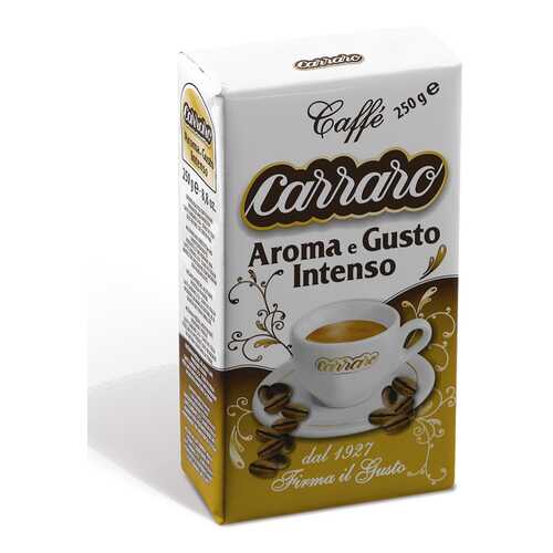 Кофе молотый Carraro Aroma e Gusto Intenso вакуум 250 г в Несте Ойл