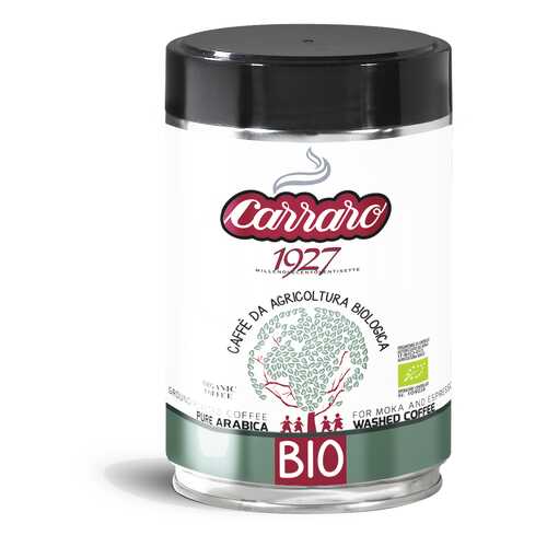 Кофе молотый Carraro bio ж/б 250 г в Несте Ойл