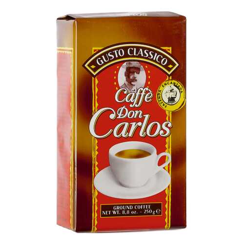 Кофе молотый Don Carlos вакуум 250 г в Несте Ойл