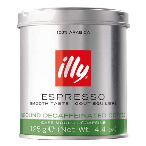 Кофе молотый ILLY caffe декофеиновый 125 г в Несте Ойл