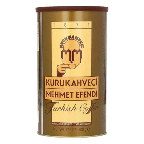 Кофе молотый Kurukahveci Mehmet Efendi жестяная банка 500 г в Несте Ойл