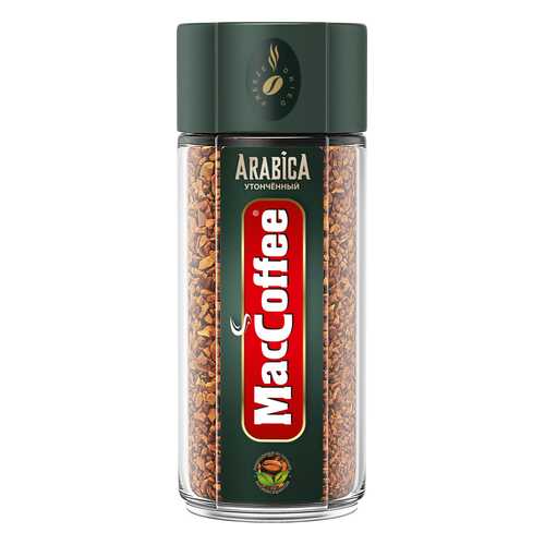 Кофе натуральный растворимый сублимированный MacCoffee ARABICA, ст/б 100г*6 в Несте Ойл