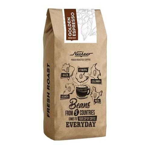 Кофе Nechaev Golden Espresso в зернах свежей обжарки 500 г в Несте Ойл