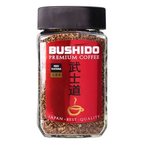 Кофе растворимый Bushido red katana 100 г в Несте Ойл