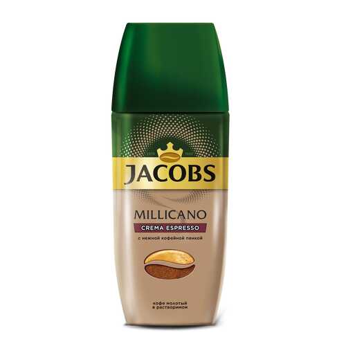 Кофе растворимый с добавлением молотого Jacobs millicano crema espresso 95 г в Несте Ойл