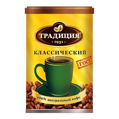 Кофе растворимый Традиция Русский Продукт гранулированный классический 95 г в Несте Ойл