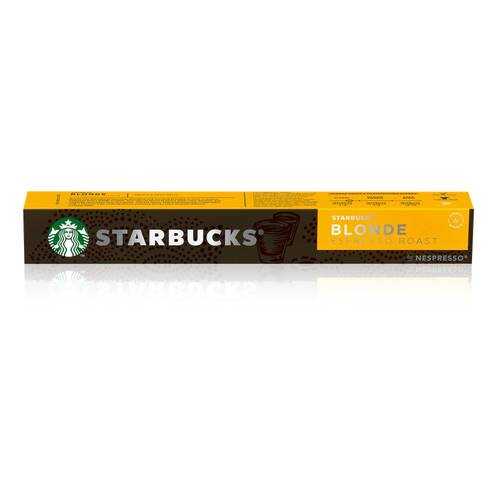 Кофе в капсулах Starbucks Blonde Espresso Roast стандарта Nespresso 10 шт в Несте Ойл
