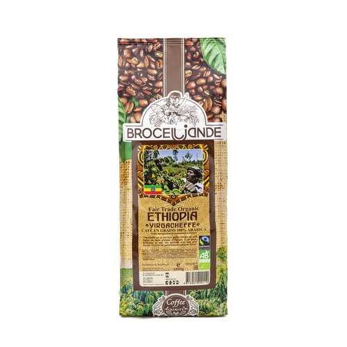 Кофе в зернах Broceliande Ethiopia organic 1 кг в Несте Ойл
