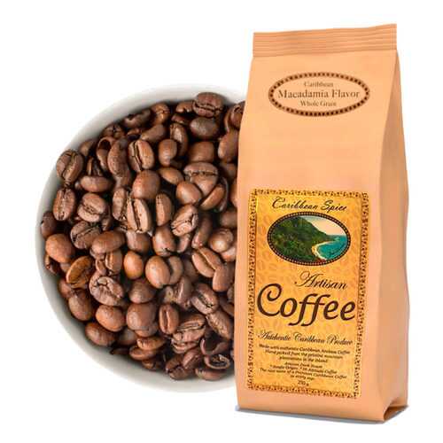 Кофе в зернах Caribbean Spice Artisan Kosher Coffee Macadamia Grain макадамия 250 г в Несте Ойл