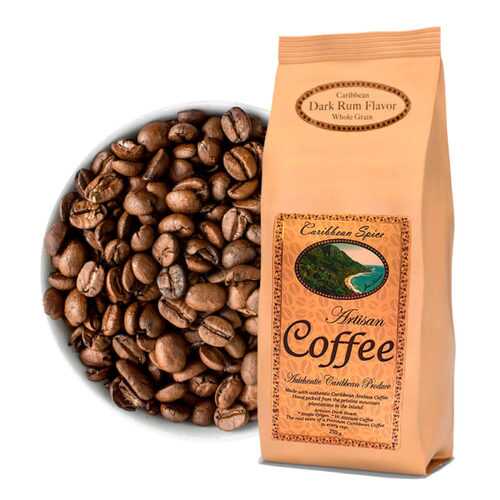 Кофе в зернах Caribbean Spice Artisan Kosher Coffee Rum Grain ром 250 г в Несте Ойл