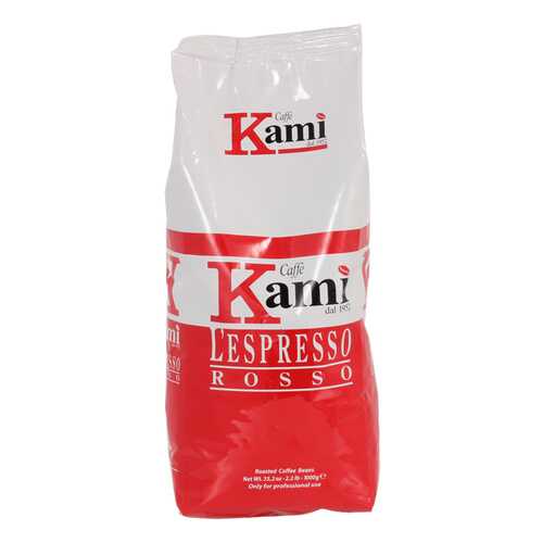 Кофе в зернах Kami lespresso rosso 1000 г в Несте Ойл