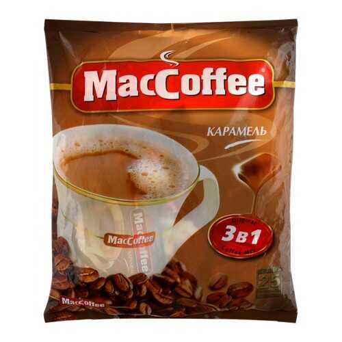 Кофейный напиток растворимый MacCoffee карамель 3в1 1.25 г 10 штук в Несте Ойл