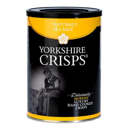 Чипсы картофельные Yorkshire Crisps с морской солью 100 г в Несте Ойл