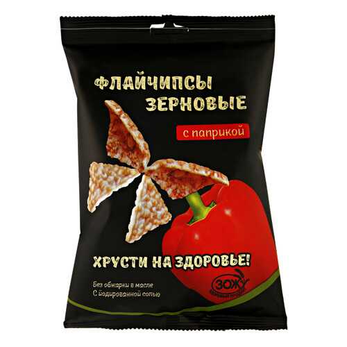 Флайчипсы зерновые с паприкой 40 г в Несте Ойл
