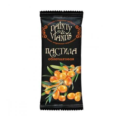 Батончик Dainty & Viands Пастила облепиховая, 40 гр в Несте Ойл