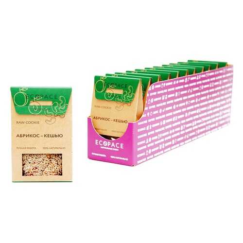 Батончик EcoSpace RAW Cookie Абрикос-Кешью EVERY DAY 55 г Россия в Несте Ойл