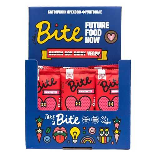 Батончик орехово-фруктовый Take a Bite клюква-тыквенные семечки 45 г в Несте Ойл