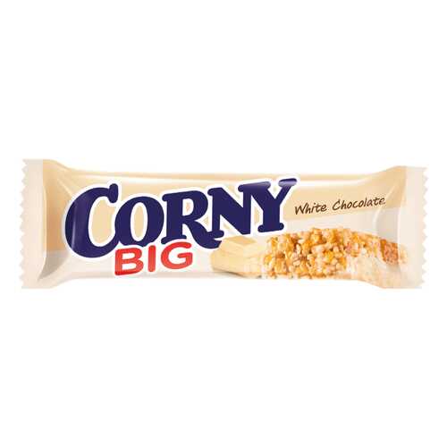 Corny BIG Злаковая полоска с белым шоколадом 24 штуки по 40г в Несте Ойл
