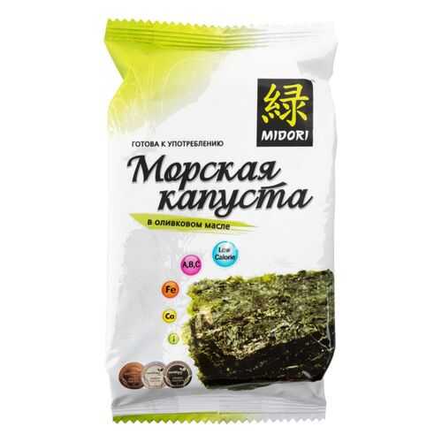 Морская капуста Midori в оливковом масле 5 г в Несте Ойл