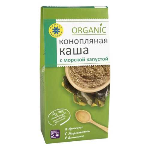 Каша конопляная Компас здоровья organic с морской капустой 250 г в Несте Ойл