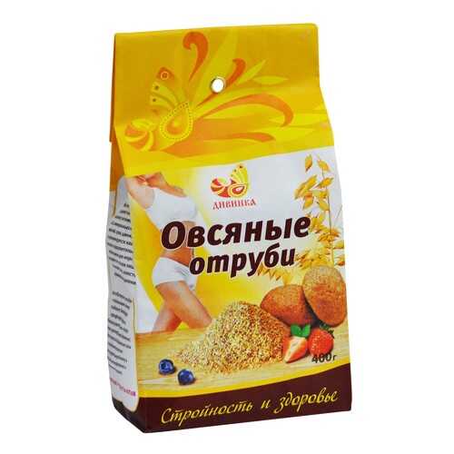 Отруби овсяные Дивинка мелкого помола 400 г в Несте Ойл