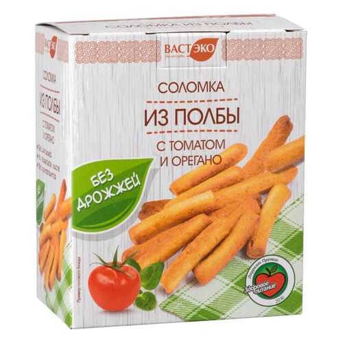 Соломка из полбы Вастэко с томатом и орегано 150 г в Несте Ойл