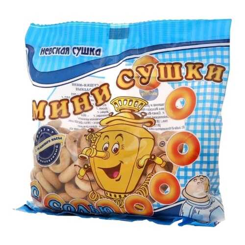 Сушки-мини Невская сушка соленые 200 г в Несте Ойл