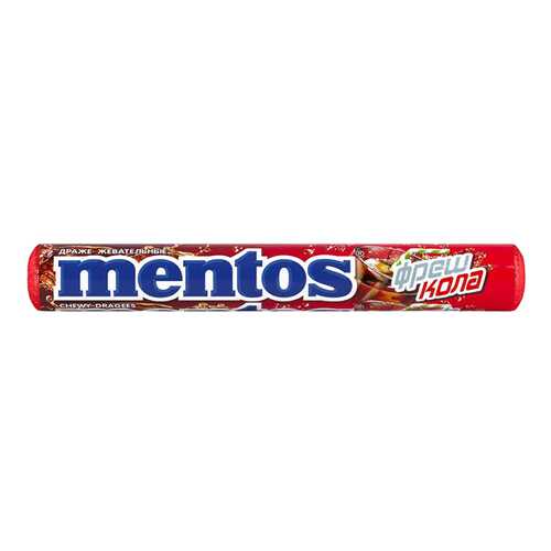 Драже Mentos кола 38 г в Несте Ойл