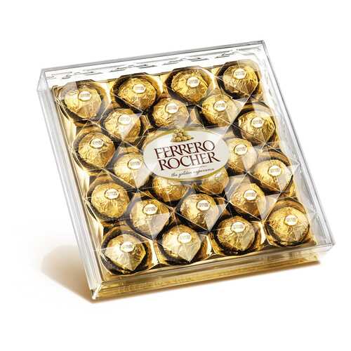 Конфеты Ferrero Rocher хрустящие с лесным орехом 300 г в Несте Ойл