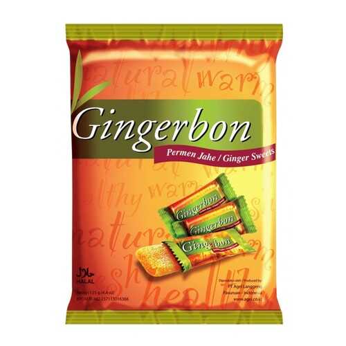 Конфеты имбирные Gingerbon Original жевательные 125 г в Несте Ойл