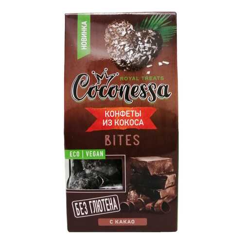 Конфеты кокосовые Coconessa какао 90 г в Несте Ойл
